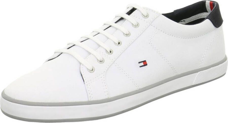 Tommy Hilfiger Sneakers H2285ARLOW 1D met zijlogo-vlag vrijetijdsschoen lage schoen veterschoen