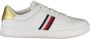 Tommy Hilfiger Plateausneakers ESSENTIAL COURT SNEAKER STRPS vrijetijdsschoen lage schoen veterschoen met typische strepen - Thumbnail 1