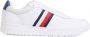 Tommy Hilfiger Plateausneakers TH BASKET CORE LITE vrijetijdsschoen lage schoen veterschoen met gepolsterde schacht - Thumbnail 1