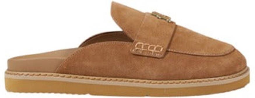 Tommy Hilfiger Leren Damesschoenen Lente Zomer Collectie Beige Dames