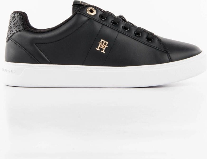 TOMMY JEANS Plateausneakers TJW RETRO BASKET ESS vrijetijdsschoen lage schoen veterschoen met zijlogo-vlag - Foto 4