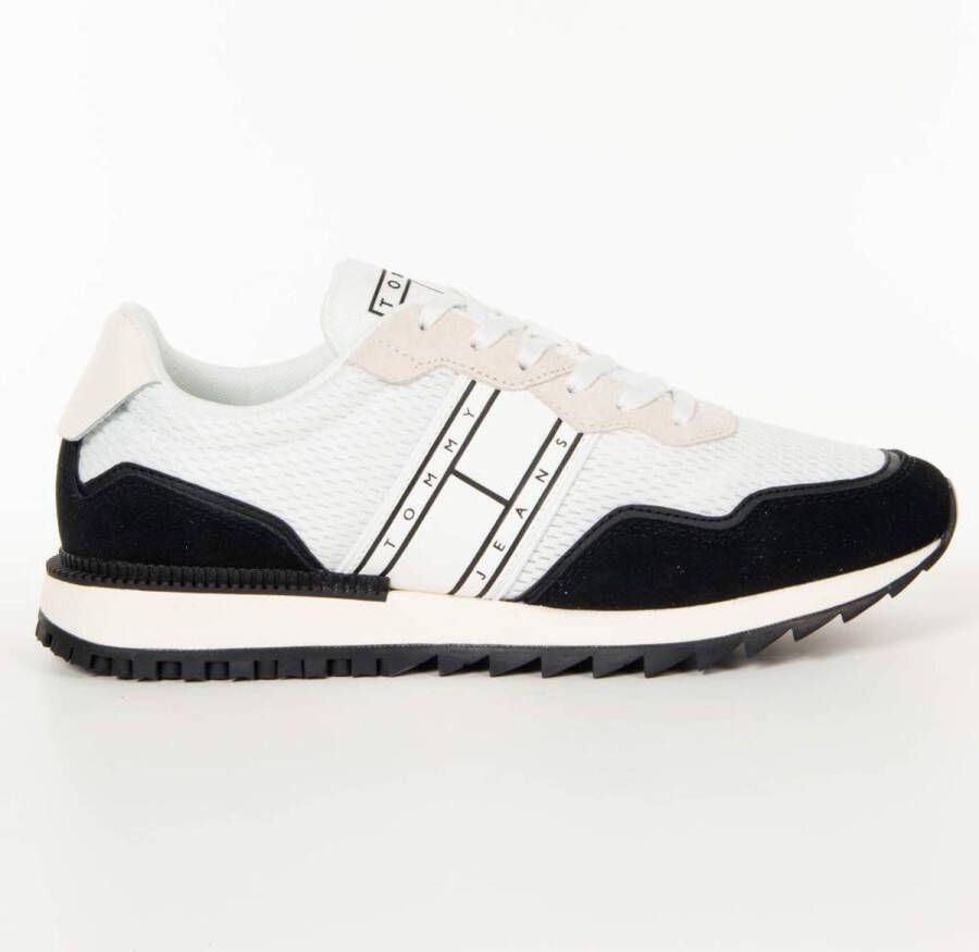 Tommy Hilfiger Runner Mix Schoen White Heren