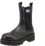 Tommy Hilfiger TJW Urban Chelsea Boots Dames Zwart - Thumbnail 1