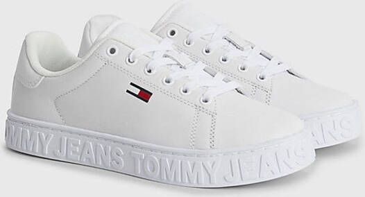 TOMMY JEANS Tommy Hilfiger Cool TJ Sneaker dames sneaker Wit