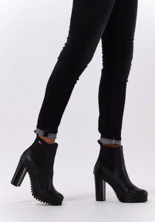 TOMMY JEANS Highheel-laarsjes ESSENTIALS HIGH HEEL BOOT met brede elastische inzet - Foto 3