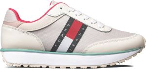 TOMMY JEANS Plateausneakers RETRORUNNER met merklabel opzij