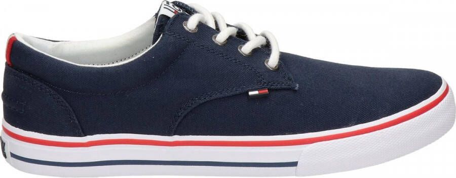 Tommy Hilfiger Donkerblauwe Casual Veterschoenen Tommy Jeans