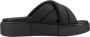 TOMMY JEANS Slippers TJW FLATFORM SANDAL plateau zomerschoen instapschoen met gewatteerde bandages - Thumbnail 1