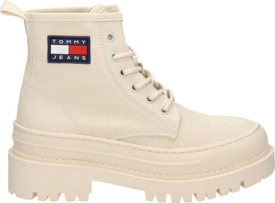 TOMMY JEANS Hoge veterschoenen FOXING BOOT met opgestikte flag - Foto 4