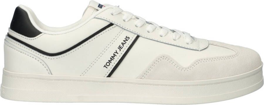 TOMMY JEANS Greenwich heren sneaker Wit blauw