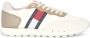 Tommy Hilfiger Leren hardloopschoenen Beige Heren - Thumbnail 2