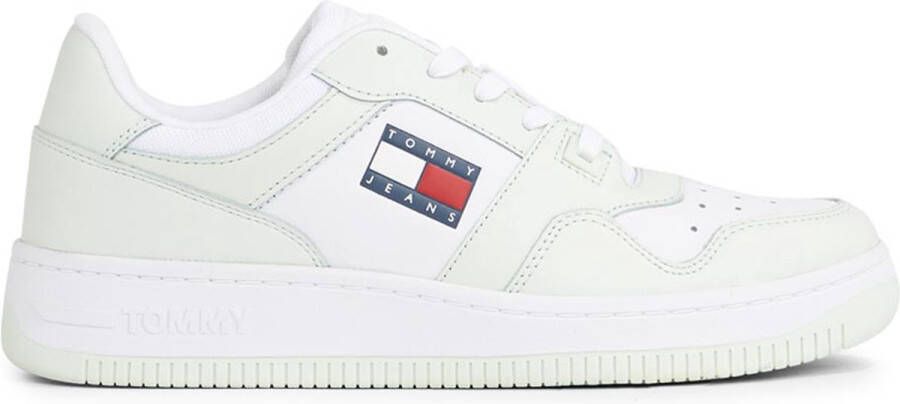 TOMMY JEANS Retro Basket dames sneaker Licht groen