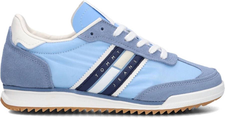 TOMMY JEANS Retro Runner Cleated Sneakers Dames Blauw