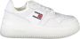 Tommy Jeans Witte Sneakers voor Dames van Tommy Hilfiger White Dames - Thumbnail 1