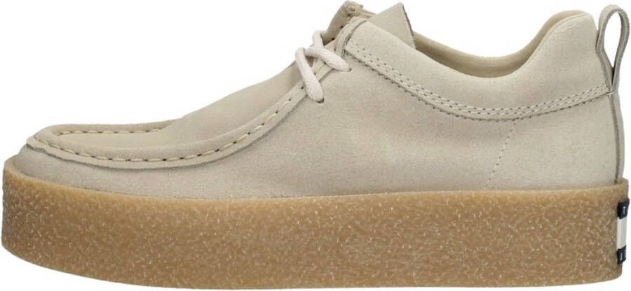 TOMMY JEANS Veterschoenen SUEDE SHOE met decoratieve stiksels - Foto 2