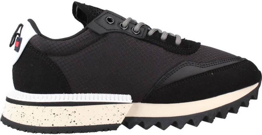 Tommy Jeans The Cleat Dames Schoenen Black Mesh Synthetisch