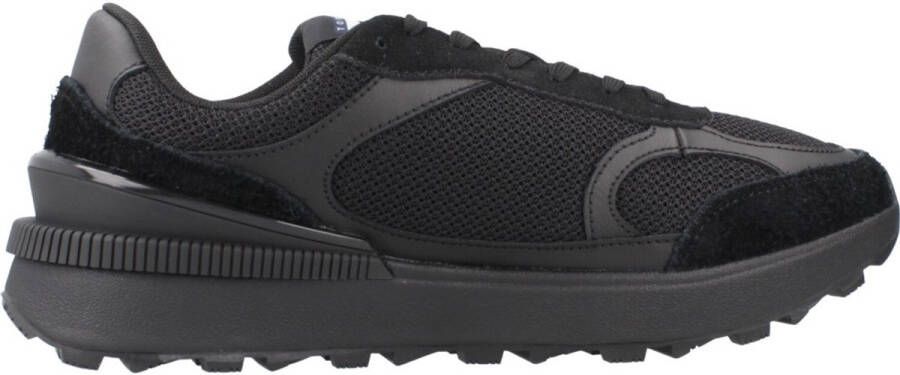 TOMMY JEANS Sneakers TJM TECHNICAL RUNNER ESS vrijetijdsschoen halfschoen veterschoen met gepolsterde schacht