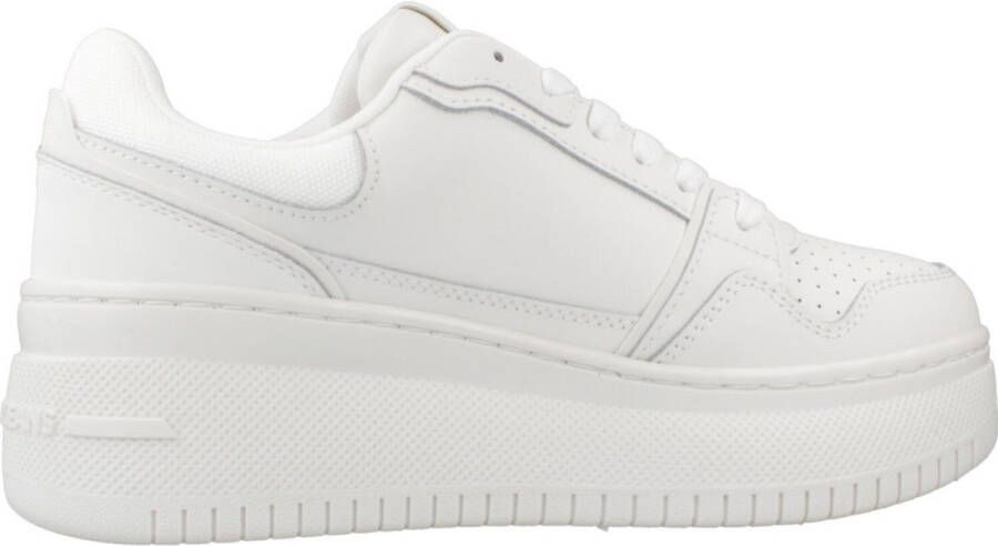 TOMMY JEANS TJW RETRO BASKET FLATFOR Wit