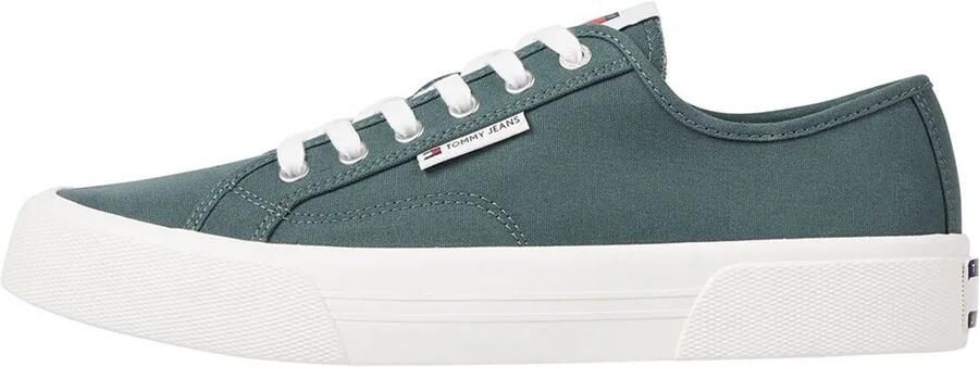 TOMMY JEANS Canvas Schoenen Groen Man
