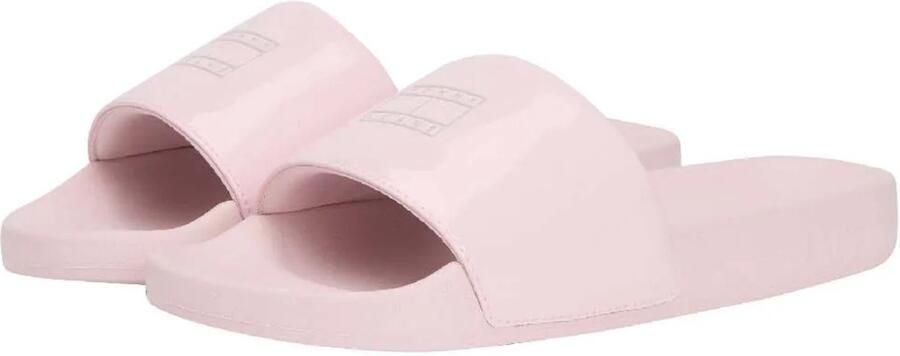 TOMMY JEANS Flag Slippers Roze Vrouw