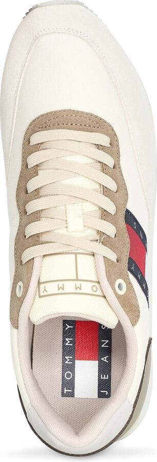 Tommy Hilfiger Leren hardloopschoenen Beige Heren - Foto 3