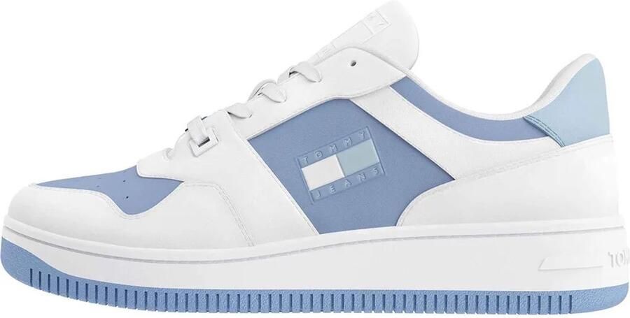 TOMMY JEANS Retro Basket Tonal Logo Schoenen Blauw Vrouw