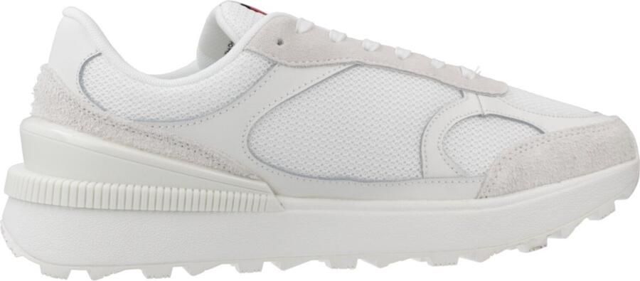 TOMMY JEANS Sneakers TJM TECHNICAL RUNNER ESS vrijetijdsschoen halfschoen veterschoen met gepolsterde schacht