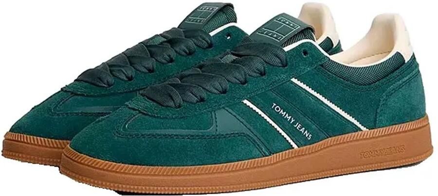 TOMMY JEANS The Greenwich Edge Suede Schoenen Blauw Vrouw