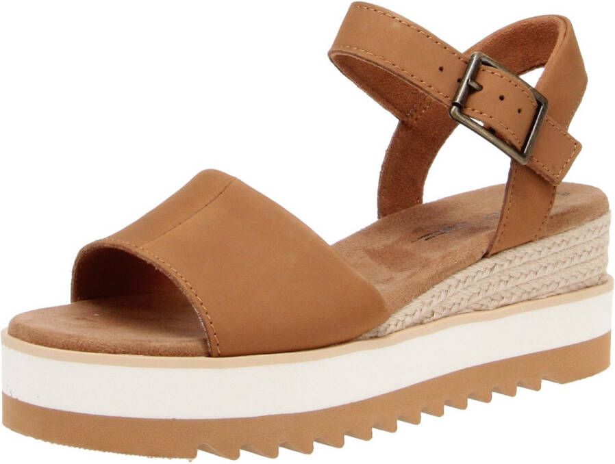 TOMS 10019757 Diana Damesschoenen sandalen Tan