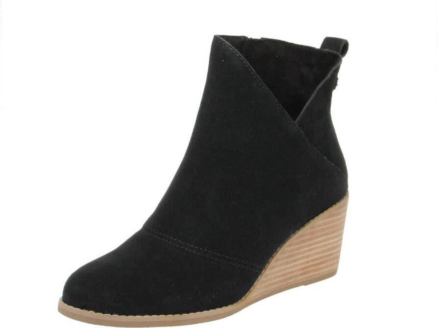 TOMS 10020247 Sutton Enkellaarsjes voor dames Zwart