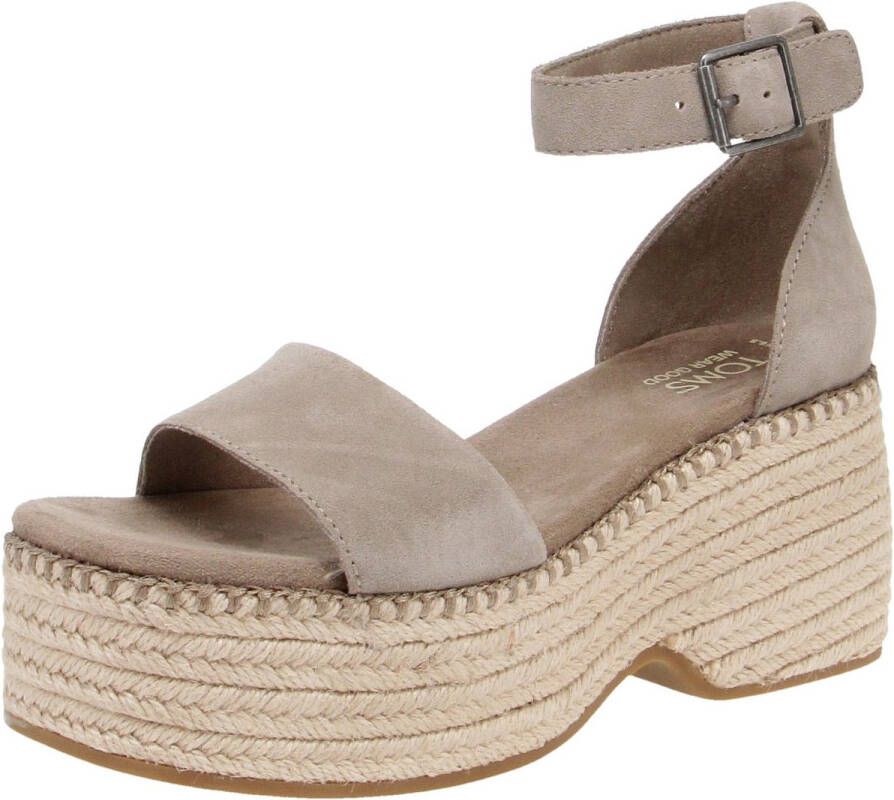 TOMS 10020743 Laila Damesschoenen sandalen Natuurlijk