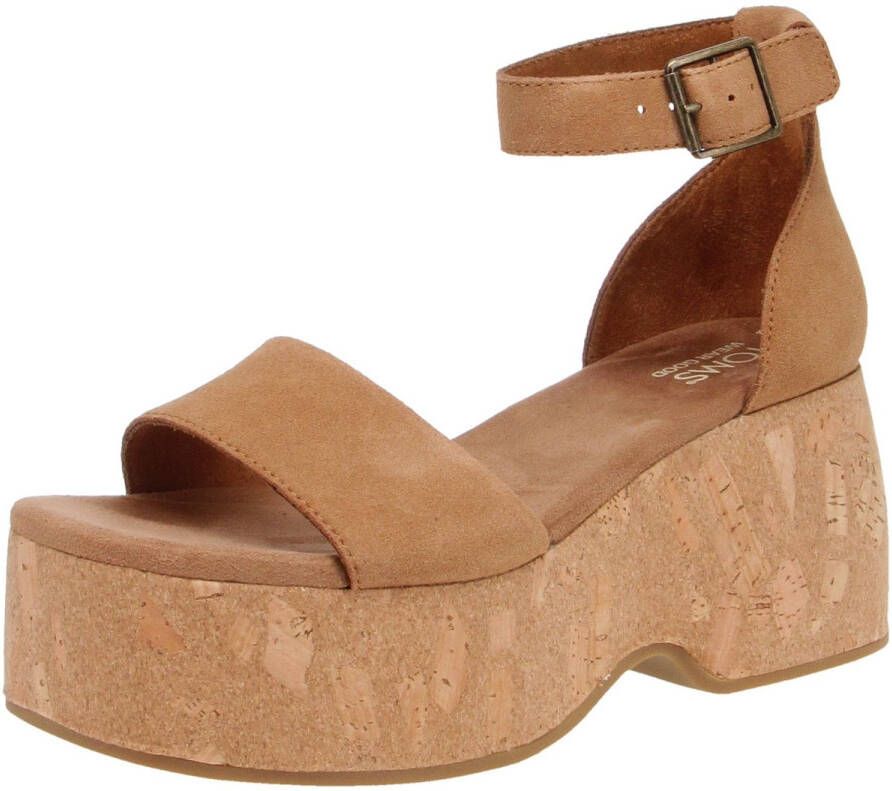 TOMS 10020755 Laila Damesschoenen sandalen Tan