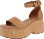 TOMS 10020755 Laila Damesschoenen sandalen Tan - Thumbnail 1
