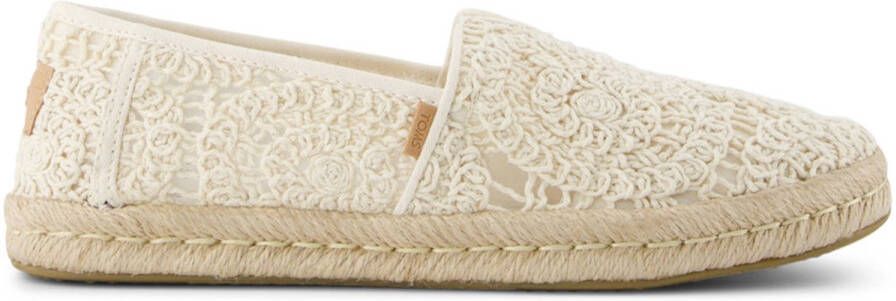 TOMS 10021941 Rope 2.0 Espadrilles Beige Vrouw