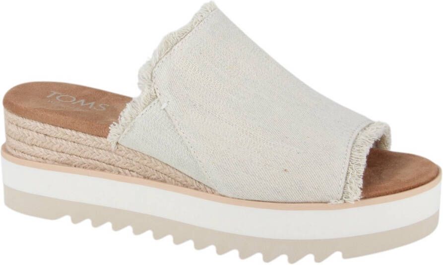 TOMS 10021968 dames slippers (9) wit
