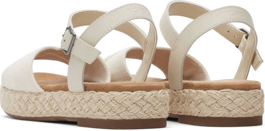 TOMS Abby Sandalen Dames Natural