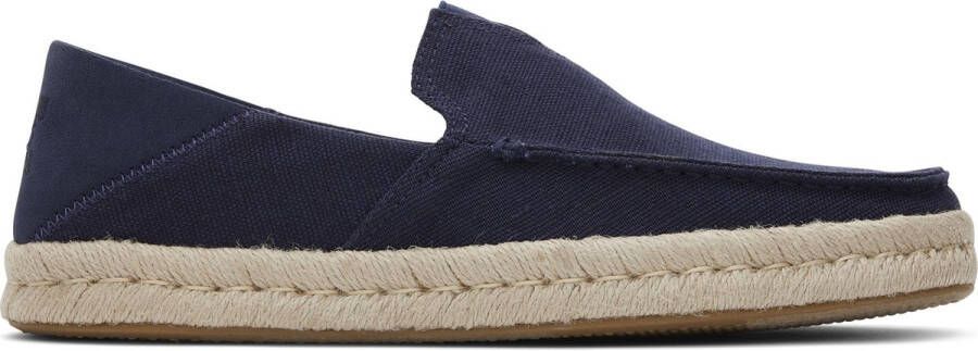 TOMS Alonso Loafer Rope Espadrilles Heren Navy