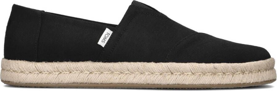 TOMS Instappers Heren Alp Rope 2.0 Canv Maat: 46 Materiaal: Textiel Kleur: Zwart