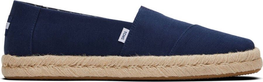 TOMS Heren Alpargata Rope 2.0 Loafers Donkerblauw