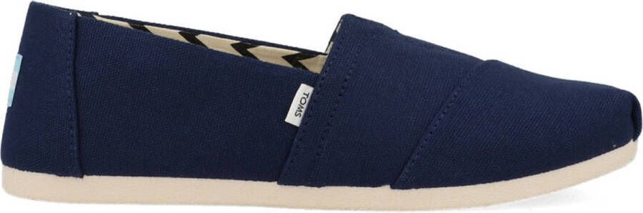 TOMS Schoenen Donkerblauw Loafers Donkerblauw Alpargata Classic