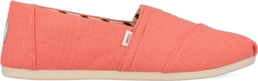 TOMS Women's Alpargata Espadrilles Sneakers rood