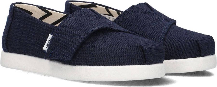TOMS Alpargata Classic Instappers Jongens Blauw