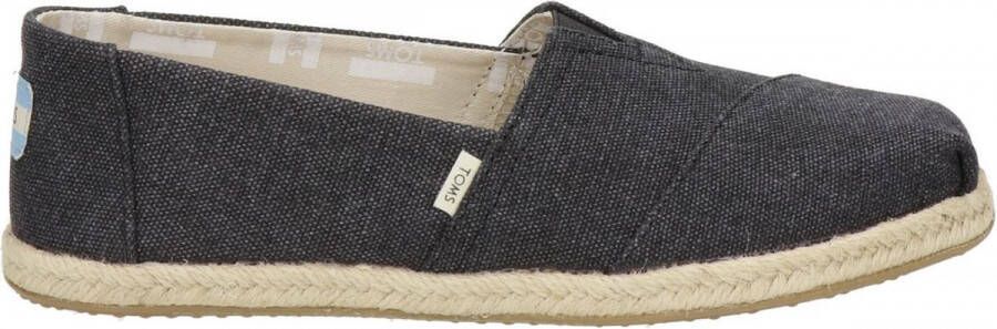 TOMS Alpargata Dames Espadrille Black