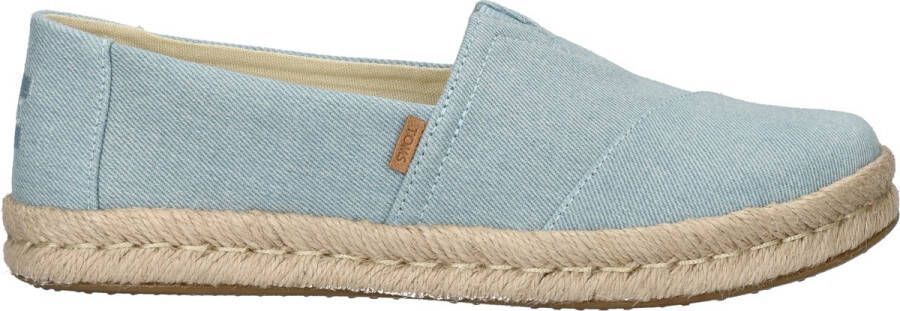 TOMS Espadrilles Dames Alpargata Rope Maat: 37 Materiaal: Textiel Kleur: Blauw - Foto 3