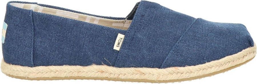 TOMS ALPARGATA Dames ESPADRILLE NAVY