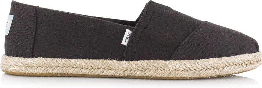 TOMS Stijlvolle Espadrilles voor Mannen voor Casual Gelegenheden Black Heren