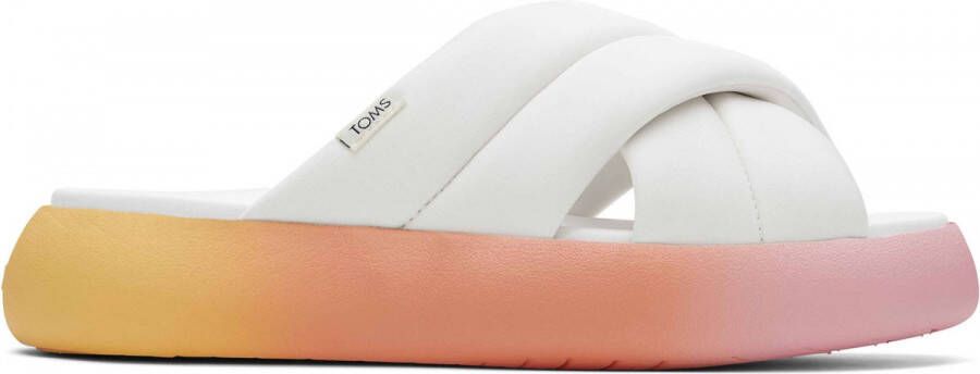 TOMS Alpargata Mallow Crossover Dames Slippers White