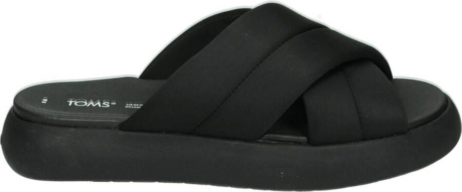 TOMS Shoes Toms -38 Alpargata Mallow Crossover Slippers Dames Zwart