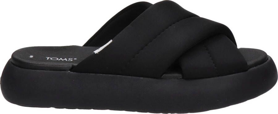 TOMS Shoes Toms -38 Alpargata Mallow Crossover Slippers Dames Zwart