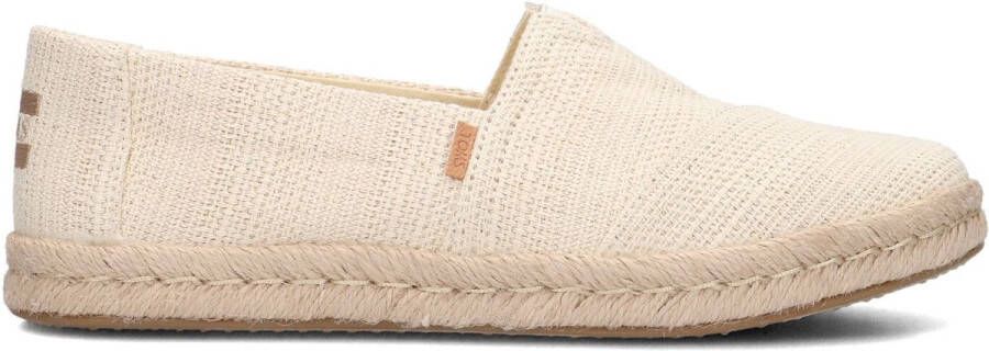 TOMS Shoes ALPARGATA ROPE 2.0 Instappers Wit beige